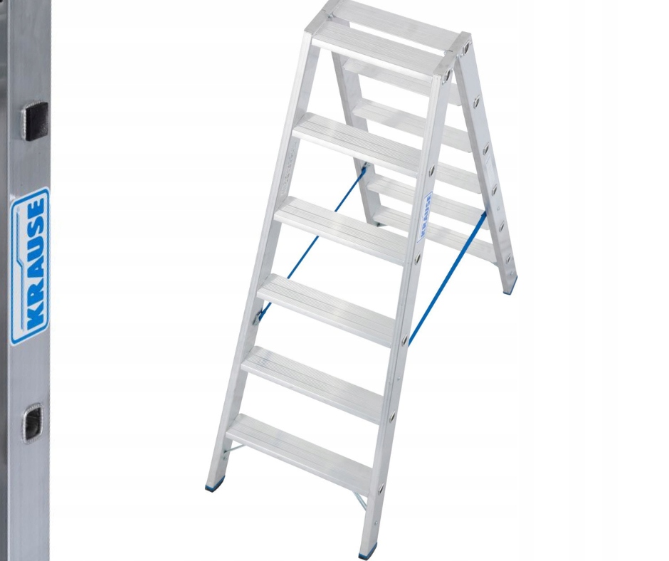 Drabina dwustronna Stabilo Krause 2x6 2,95m