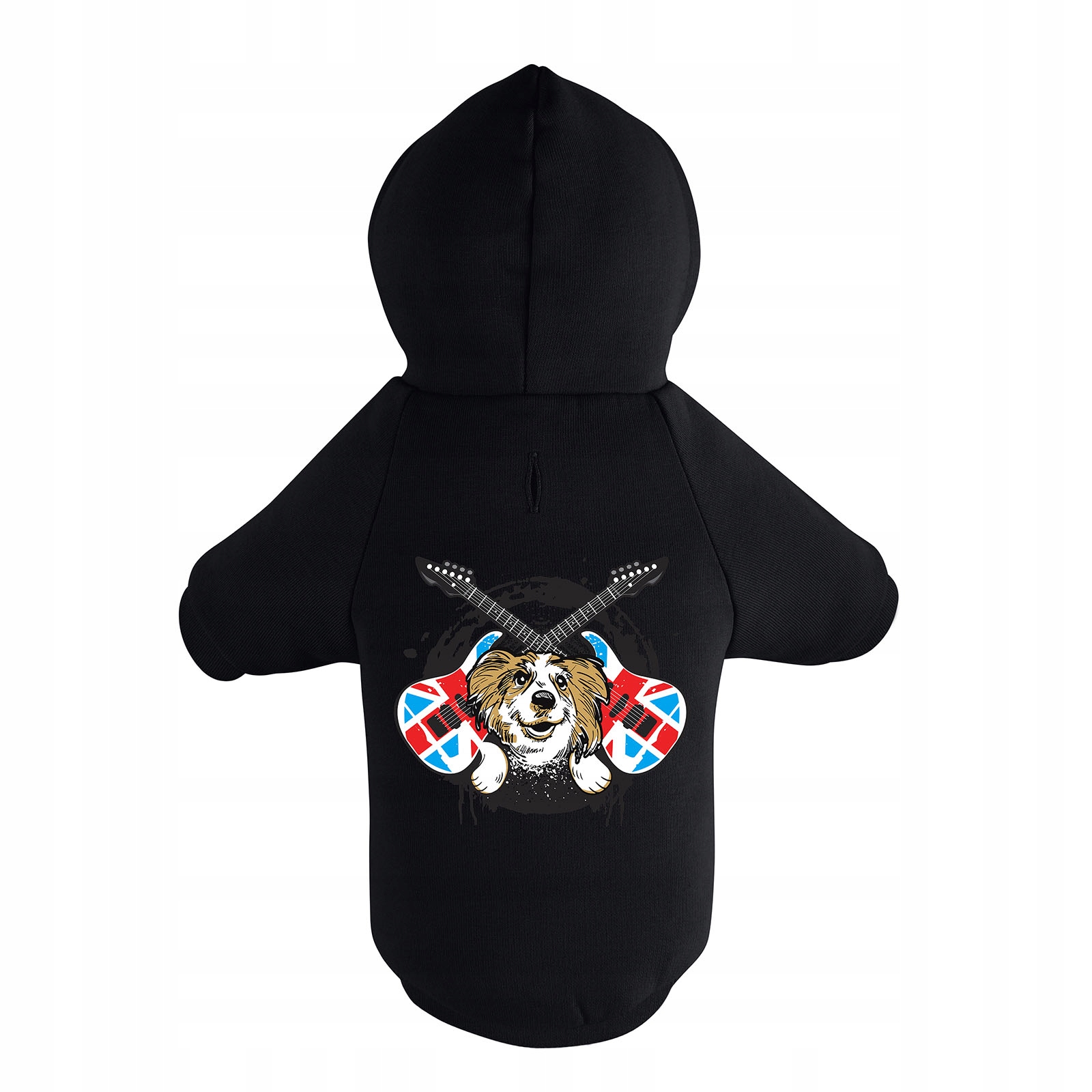 Levně Mikina pro psa Guitars Black Xxs