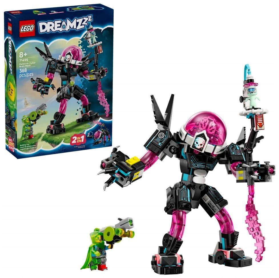 Lego(r) Dreamzzz 71495 Mateo versus mech kybermozků