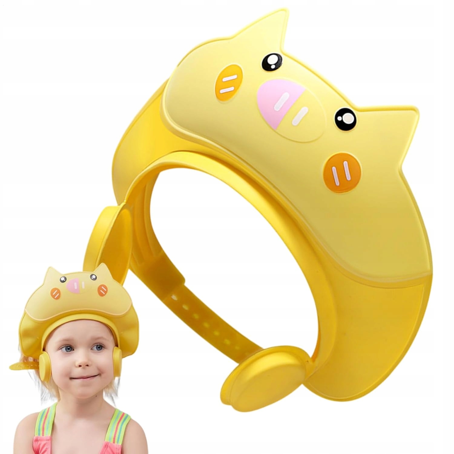 RONDO DO MYCIA GŁOWY WŁOSÓW DLA DZIECI KĄPIELOWE REGULOWANE DASZEK KĄPIEL