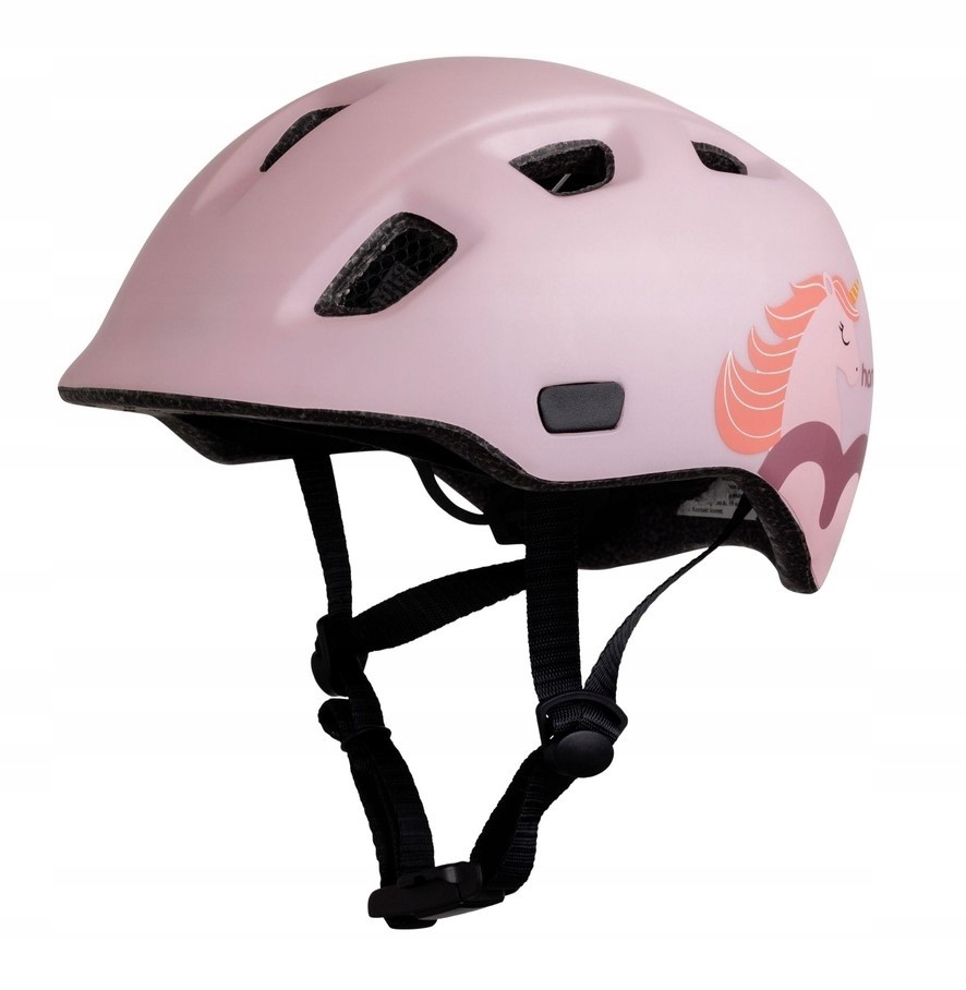 Hamax Kask dziecięcy roz 47-52 Thundercap Różowy Jednorożec