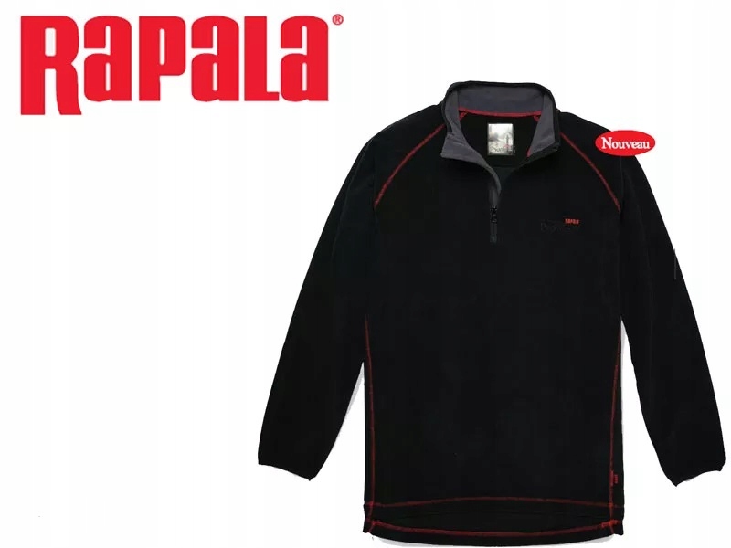 Rapala Lite Fleece Shirt bluza czarna roz. M
