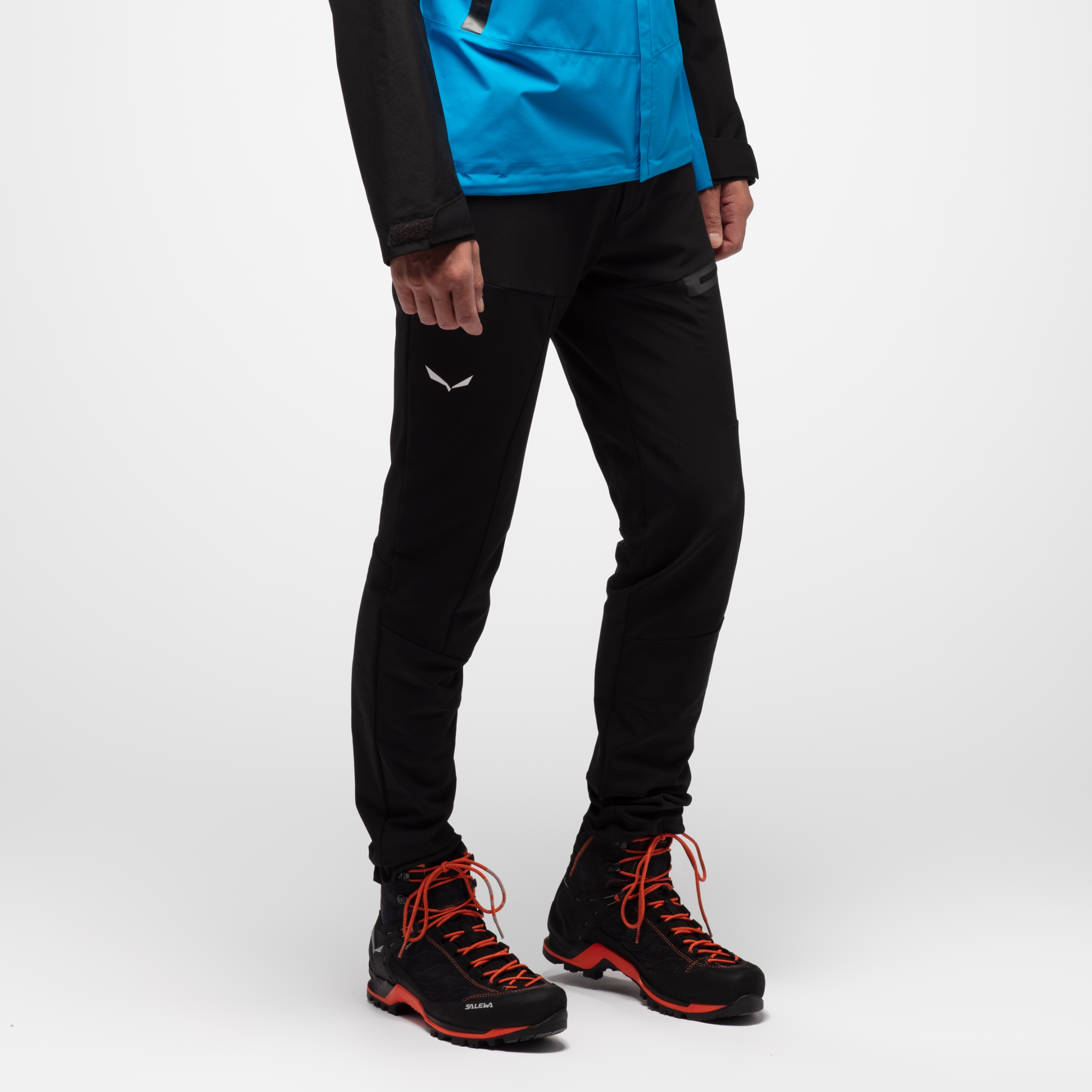 Spodnie męskie SALEWA TERMINAL r.L BLACK OUT Kolor czarny