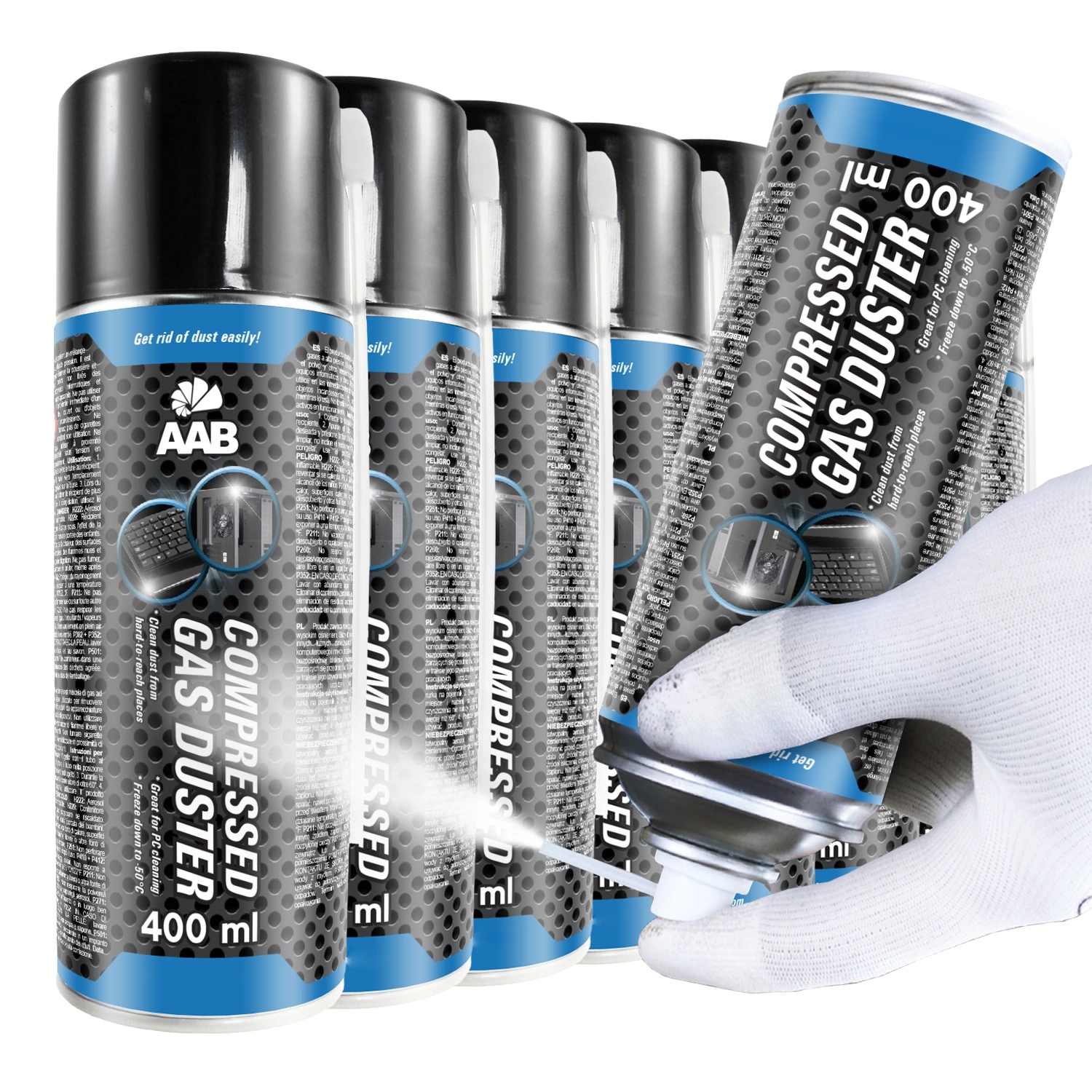 Aabcooling zamrażacz W sprayu DO -50C ICE 7x400ml