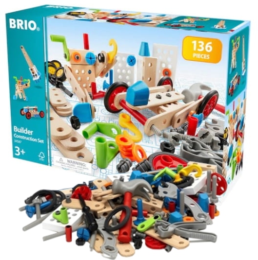 

Builder Zestaw Majsterkowicza 136 el. 3+ Brio
