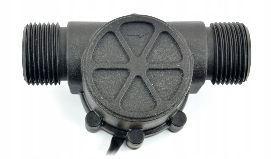 Czujnik przepływu cieczy YF-G1 100l/m - gwint 1'' Producent bez marki