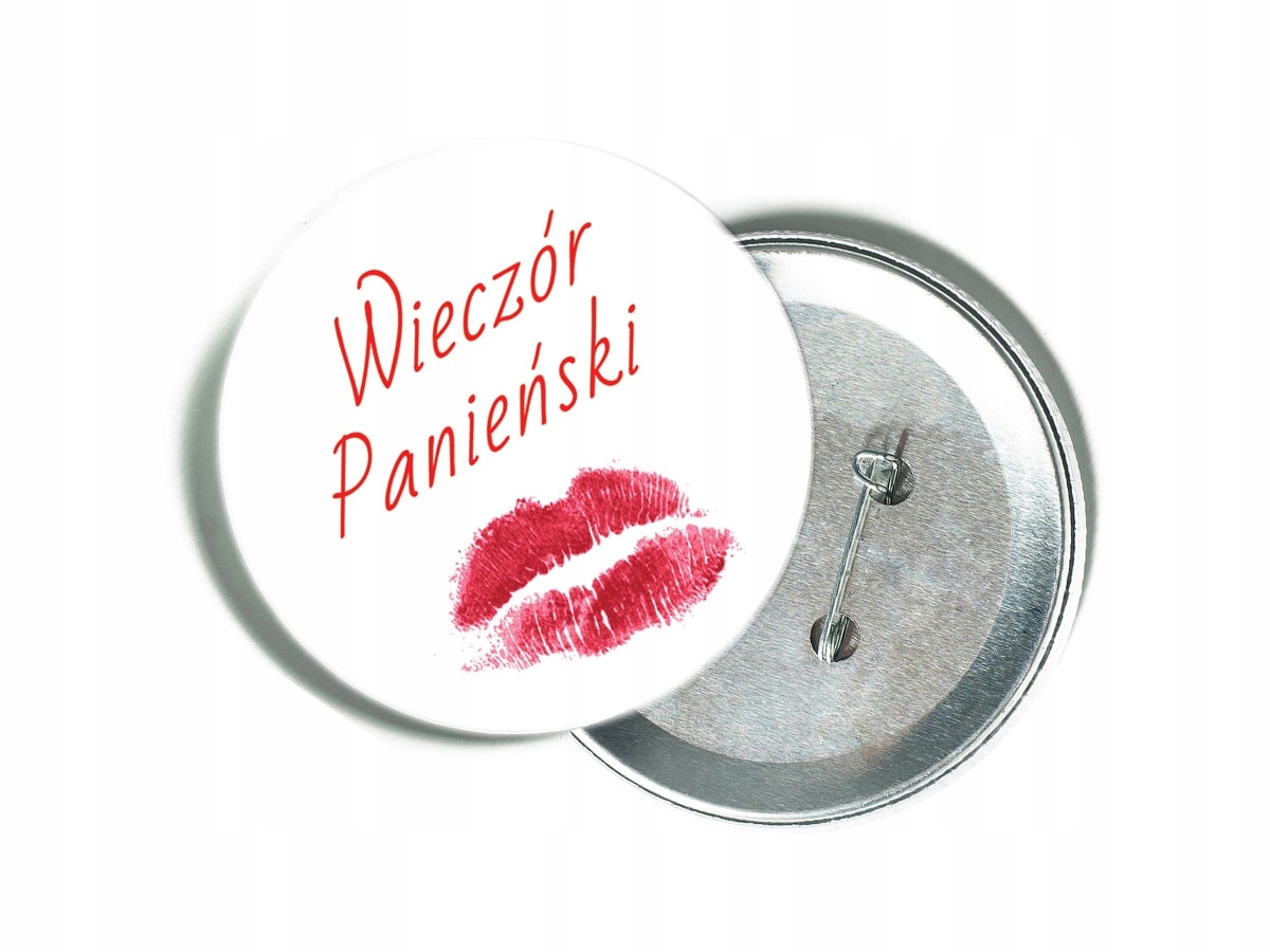 

Przypinka kotylion plakietka na Wieczór Panieński