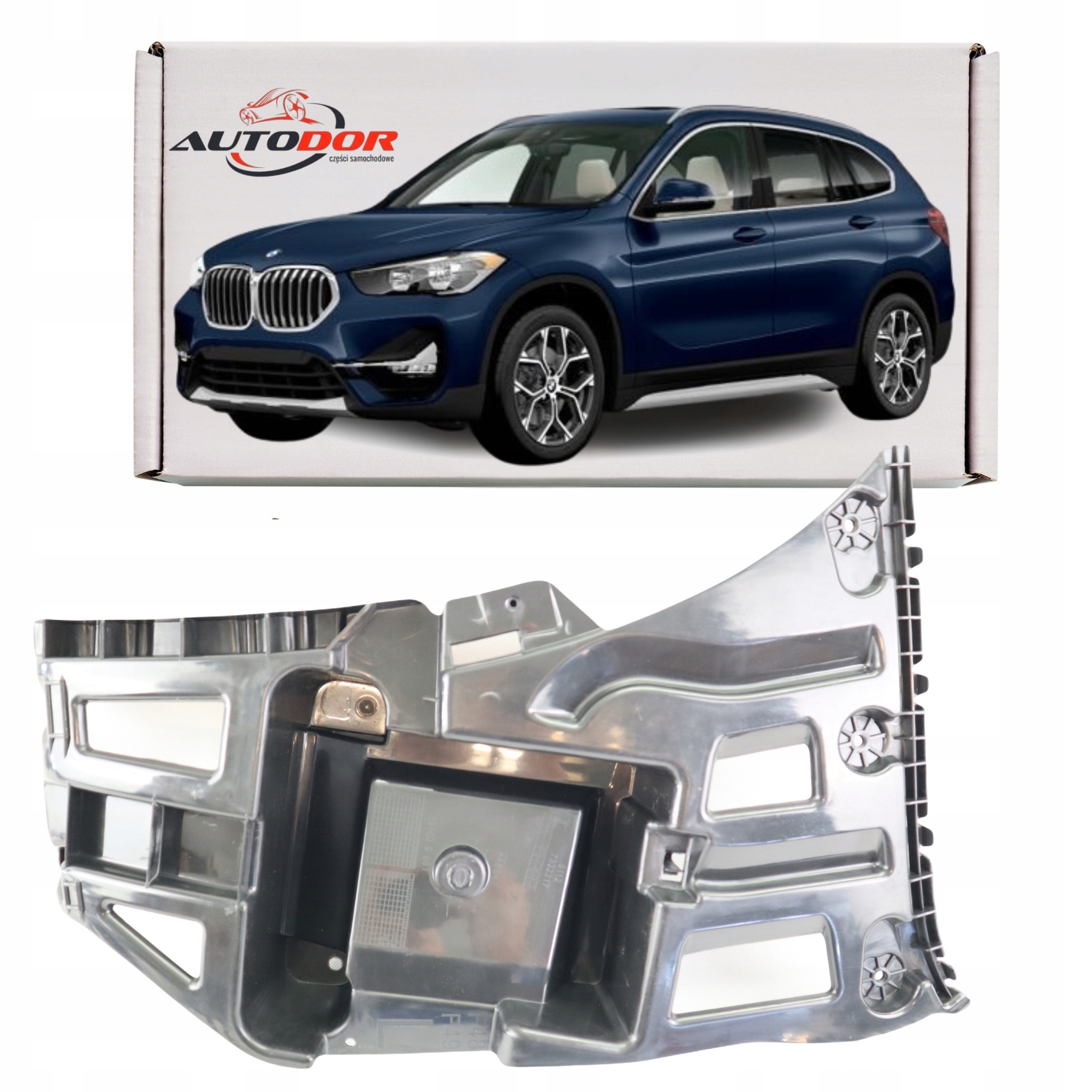 Bmw X1 F48 Lift Kluzák Upevnění Držák Zadního Nárazníku Levý 51127332317