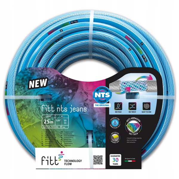 Bradas Wąż Ogrodowy Nts Jeans 3/4''-50M