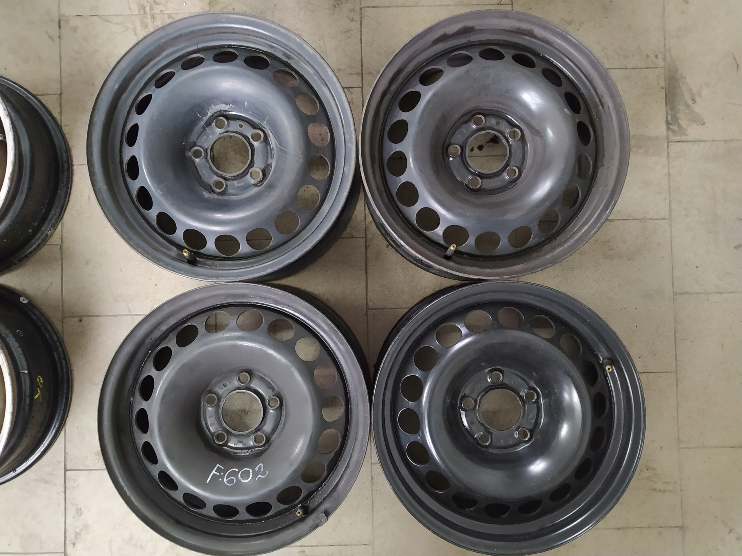 FELGI STALOWE AUDI A6 A4 A5 7X16 5X112 ET 39 Rim width 7 0