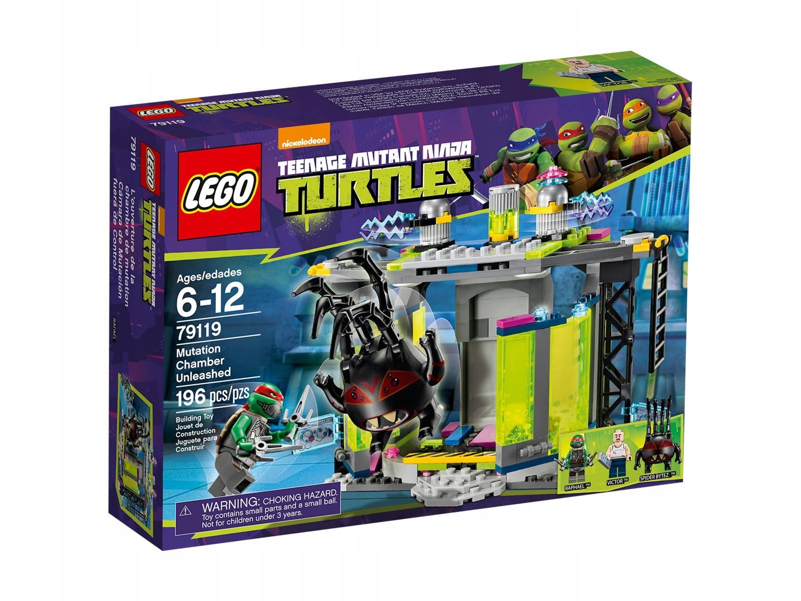### Lego 79119 Komora Wojownicze Żółwie Teenage Mutant Ninja Turtles