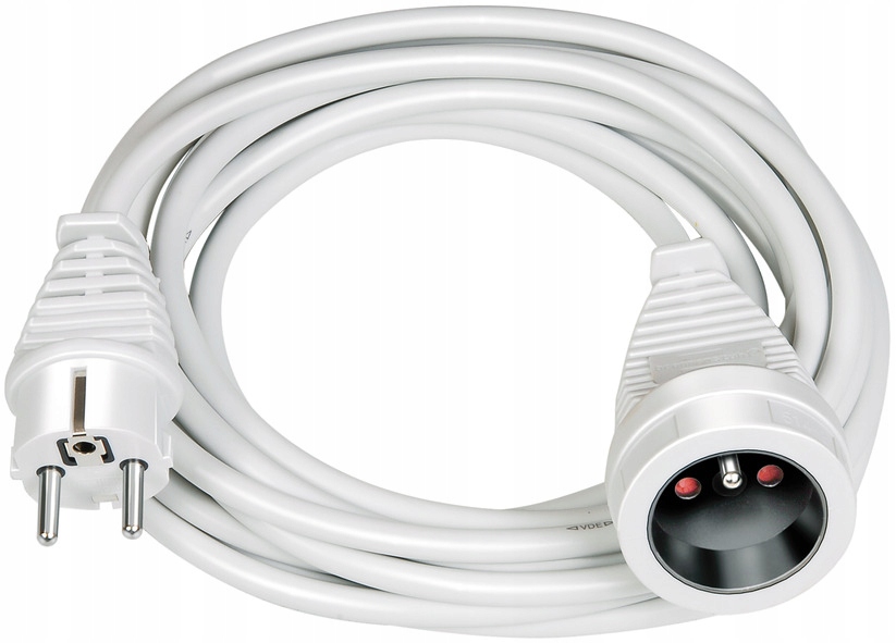 

Przedłużacz Kabel Przedłużający 3M Biały IP20