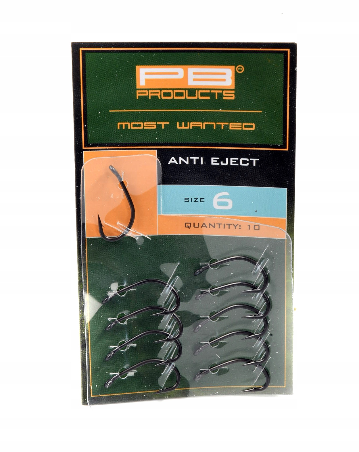 Haki karpiowe Anti Eject nr 6 10szt. Pb