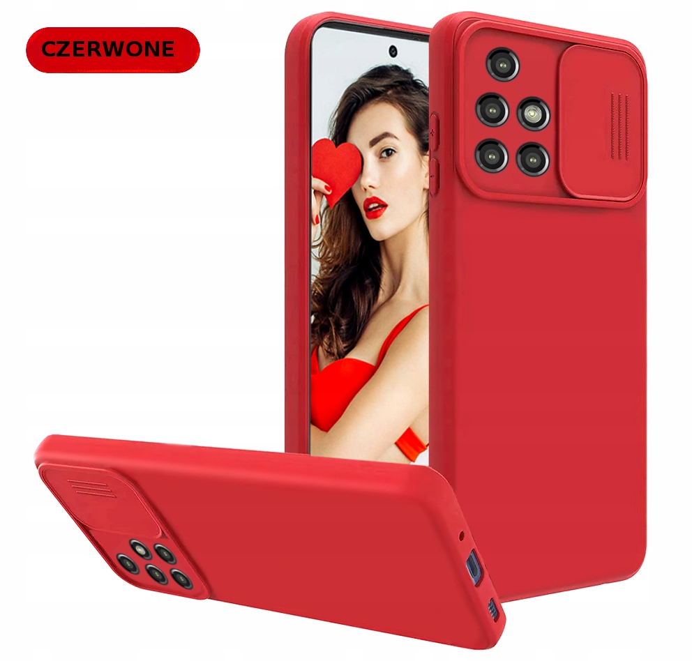 ETUI SOFT CAMSHIELD DO XIAOMI REDMI 10 2022 +SZKŁO Marka Nela-Styl