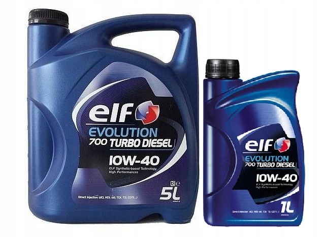 

Olej Elf 10W40 Evolut 700 Turbo Diesel 6L Tdi DCI