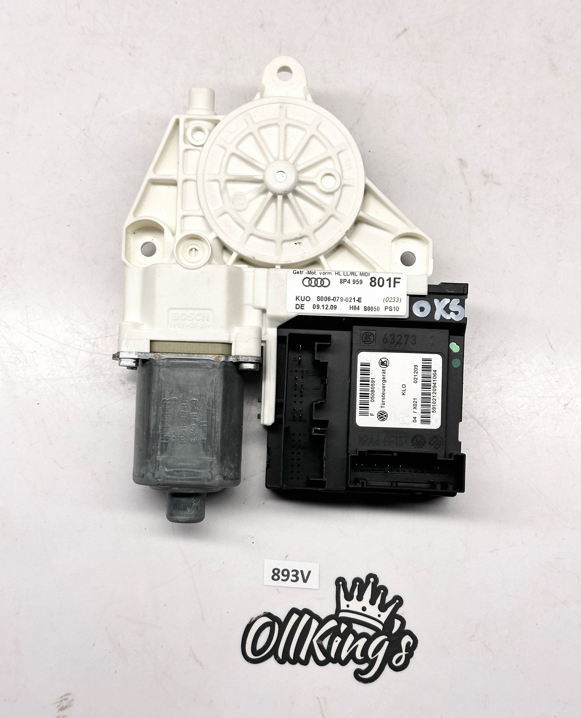 AUDI A3 S3 8P SPORTBACK motor emelő ablak bal hátsó 8P4959801F