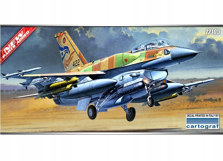 Academy 12105 F-16 A Sufa/falcon 1/32 Dvoumístný