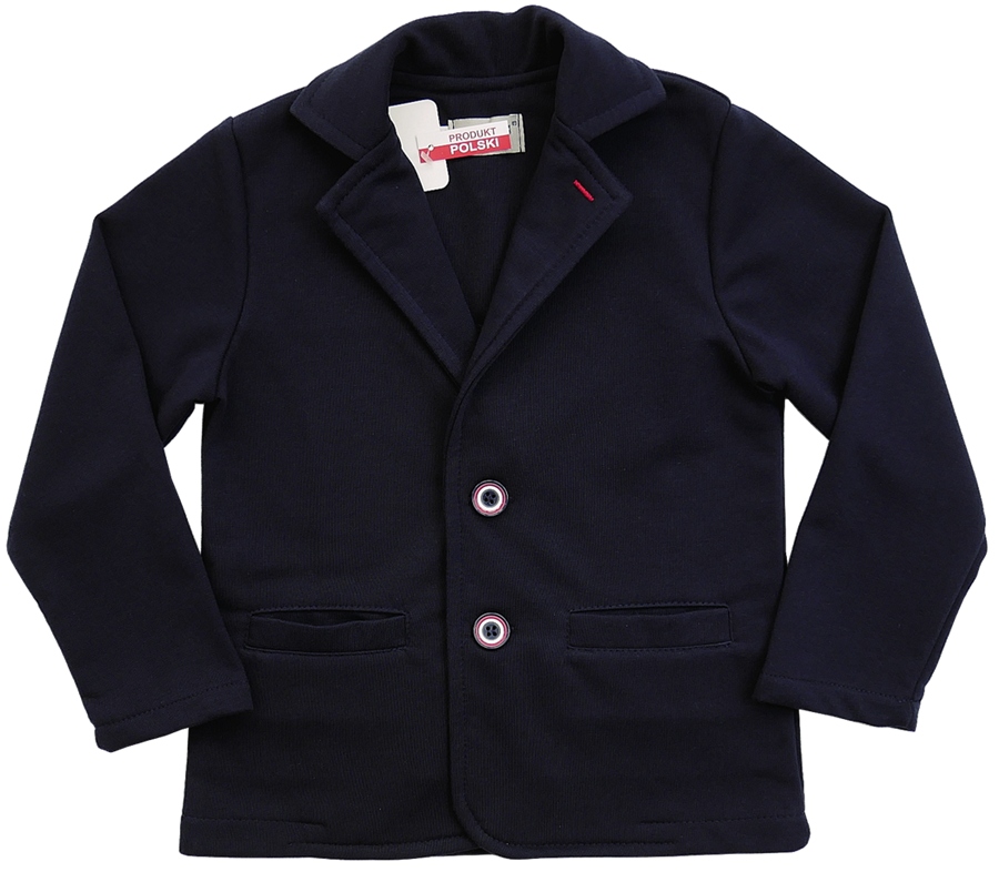 

Marynarka chłopięca Sportowa bawełna 86 granatowa