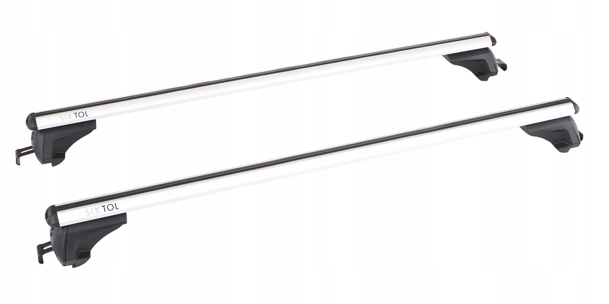 Hliníkový priečny nosník so zámkom Roof Rack In Pro, 120 cm, nosnosť 90 kg
