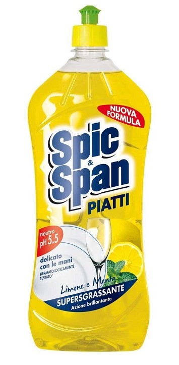 

Spic Span Płyn do Naczyń Cytryna Mięta 1l Włochy