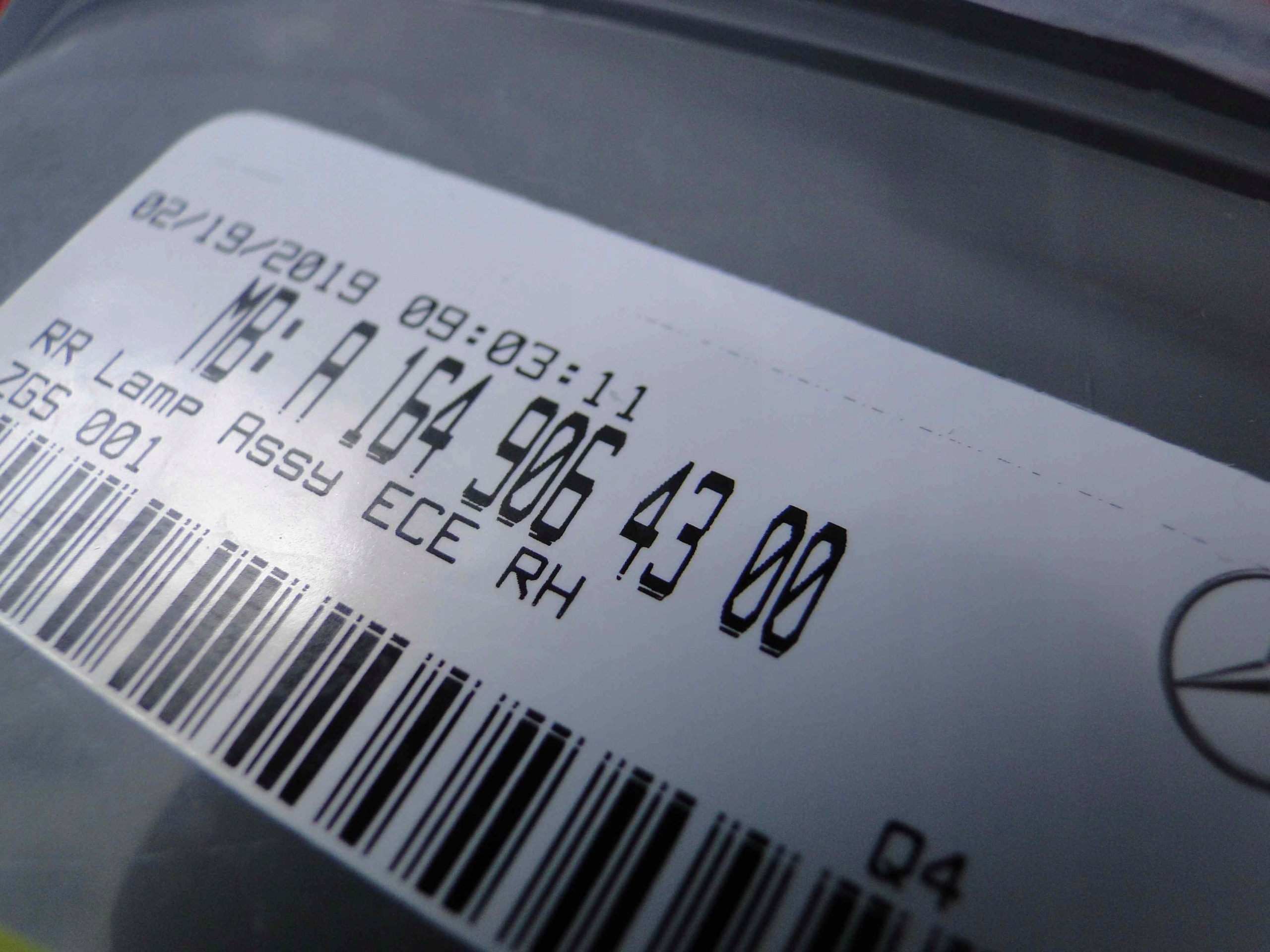 MERCEDES ML W164 164 LIFT LAMPA TYLNA PRAWA Rodzaj lampy dedykowana