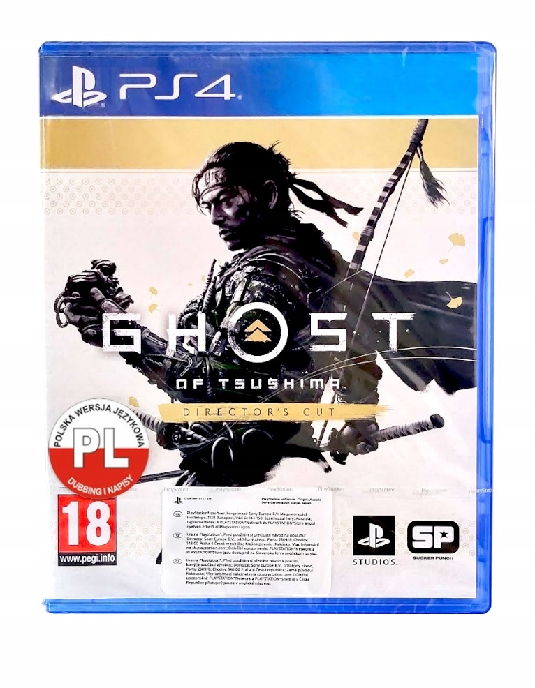 Ghost of Tsushima: Director's Cut PlayStation 4 (PS4) pudełkowa