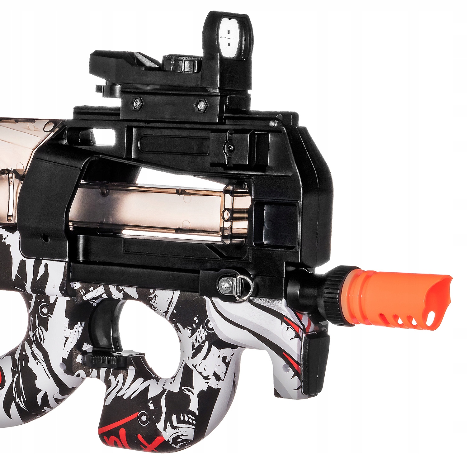 _ P90 PISTOLET KARABIN AUTOMAT NA KULKI ŻELOWE_ Wiek dziecka 14 lat +