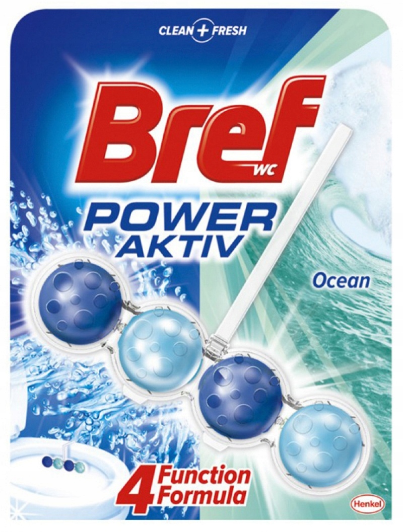 

Bref kostka wc 1x50g Ocean/morska power activ