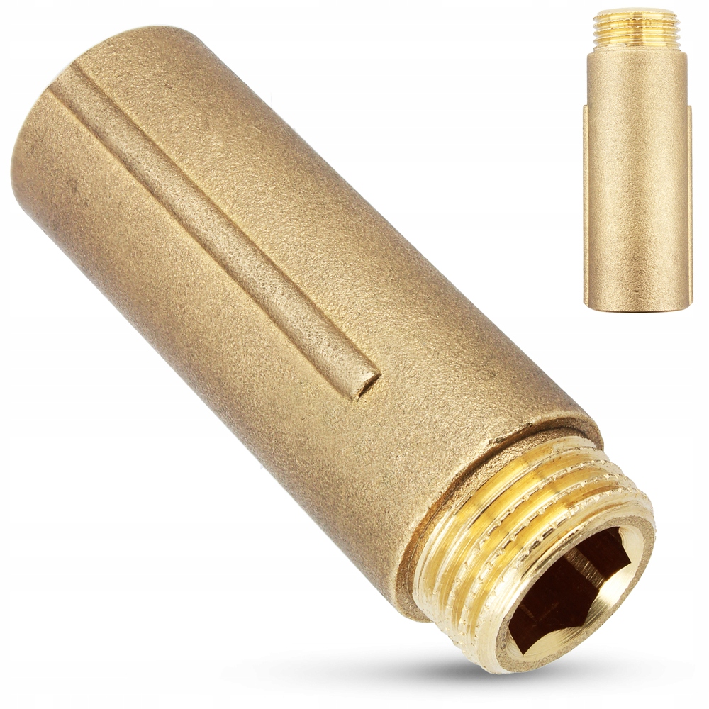 

Złączka mosiężna przedłużka 1/2'' 60 mm mosiądz