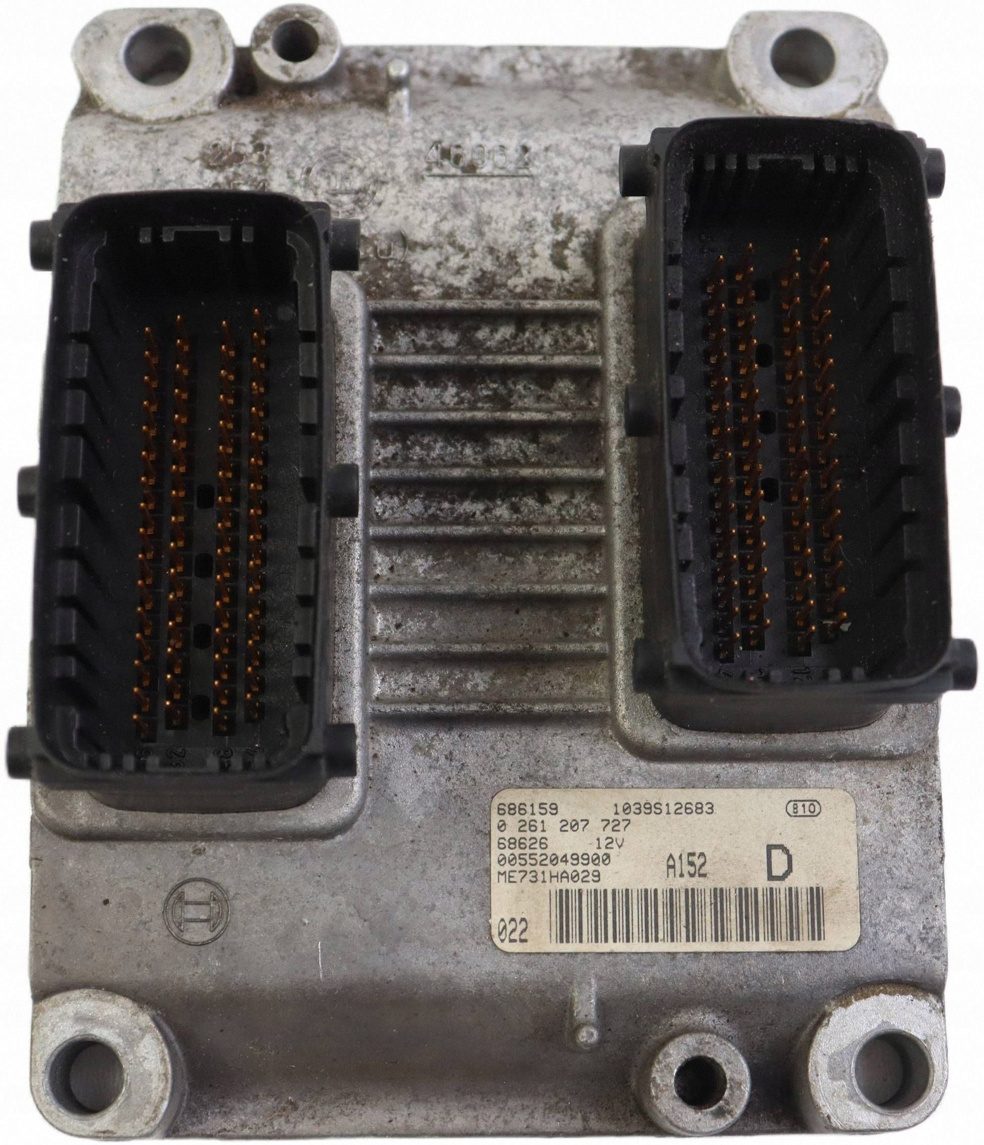 ALFA ROMEO 147 modulo computer Motore 1.6B 00552049900 0261207727