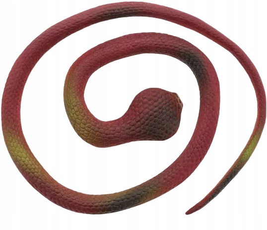 

Wąż czerwony Kobra gumowy 65cm Stretchy Snake