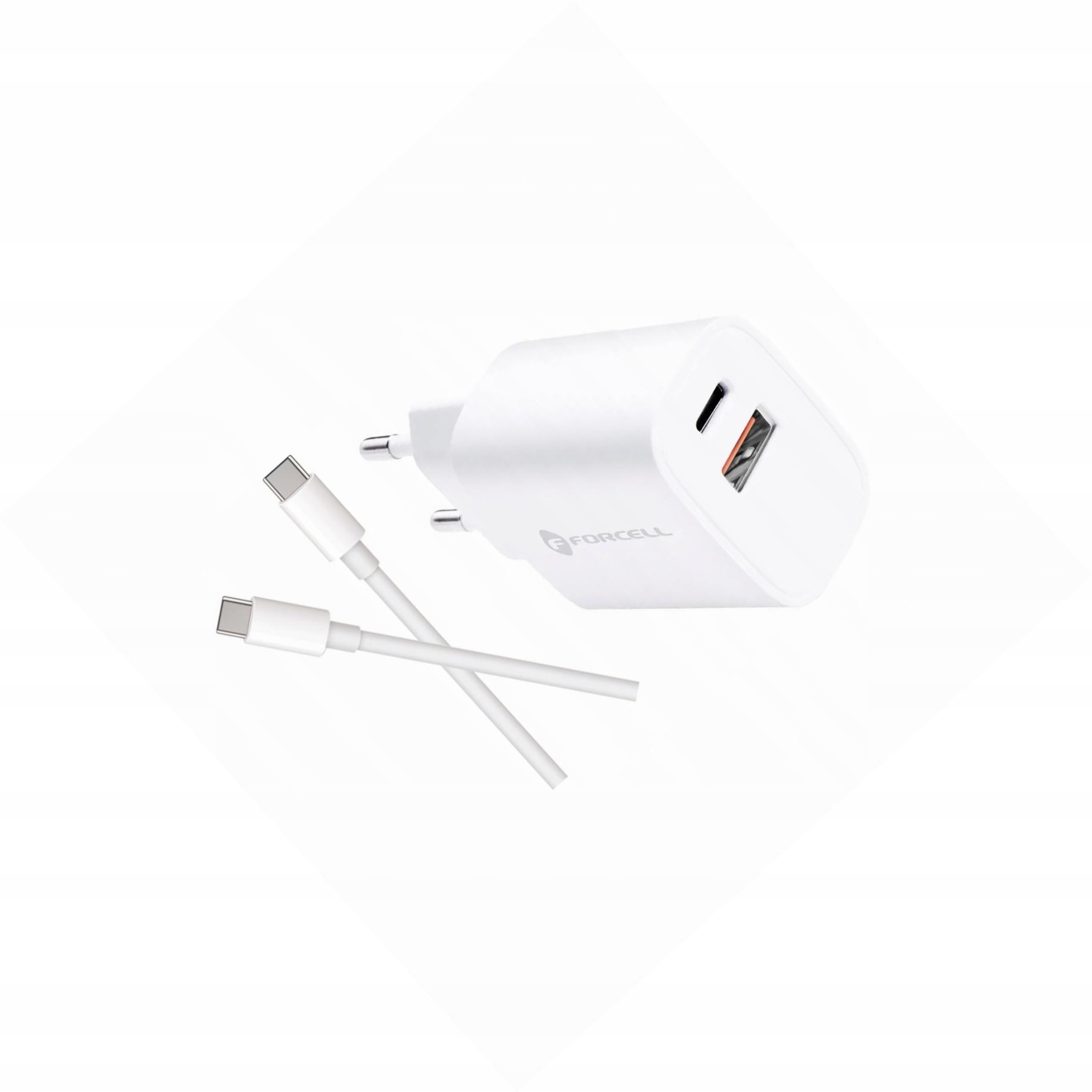 Szybka ładowarka 30W 2 porty z długim kablem 2m do iPhone 15 Pro