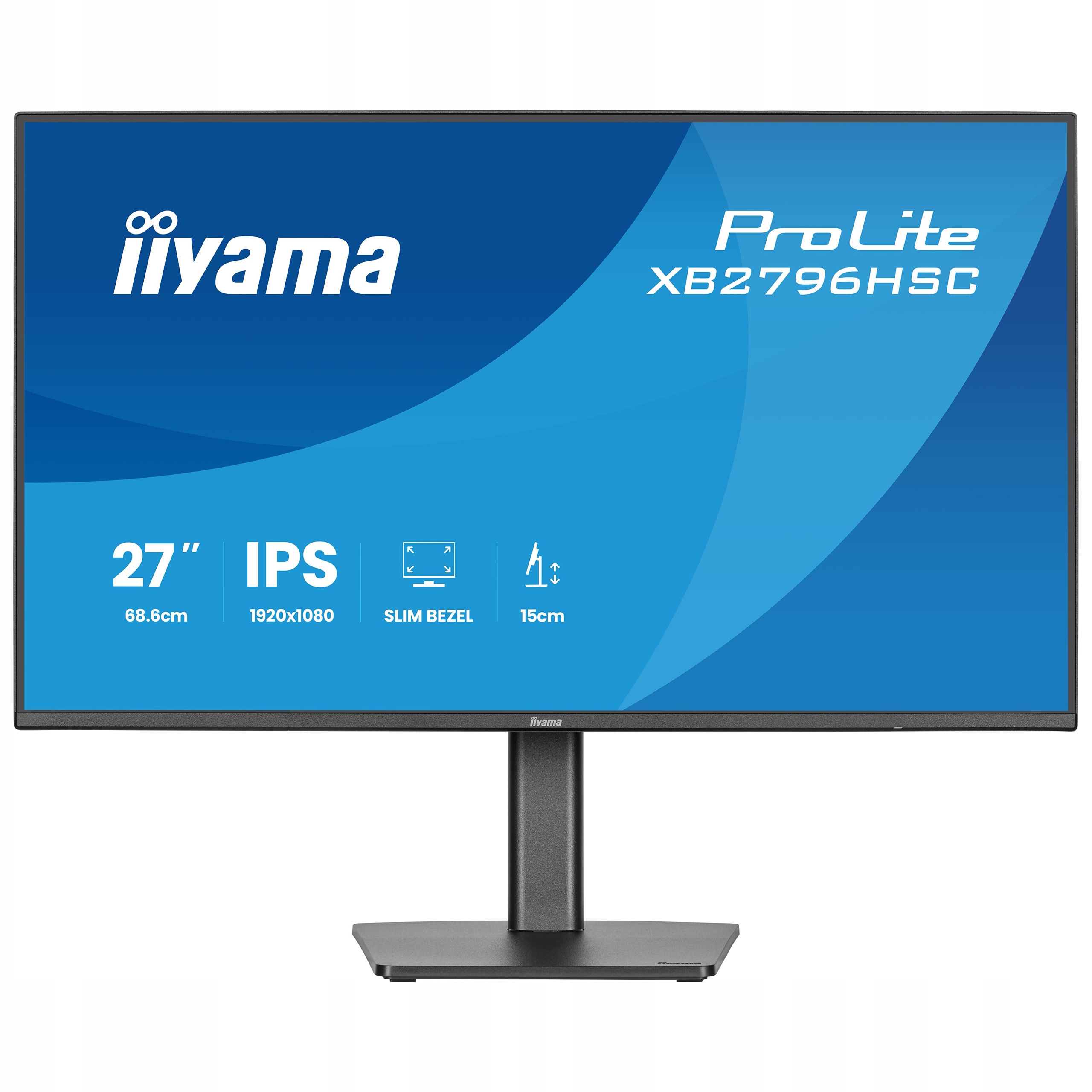 iiyama ProLite/ XB2796HSC-B1/ 27"/ Ips/ Fhd/ 144Hz/ 3ms/ Čierna/ 3R…