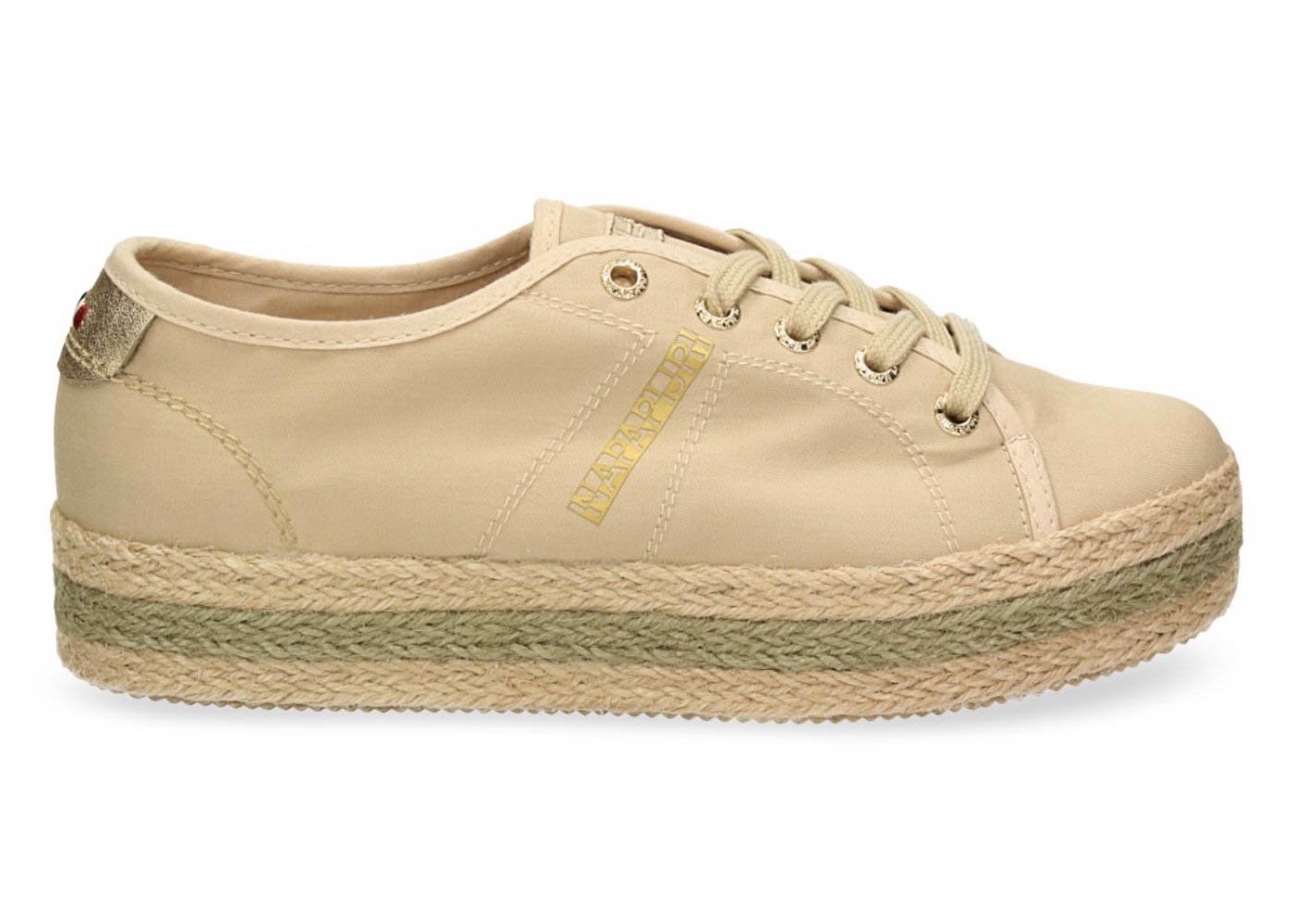 Napapijri Espadrilky 16738583N10 37 Béžové dámské espadrilky