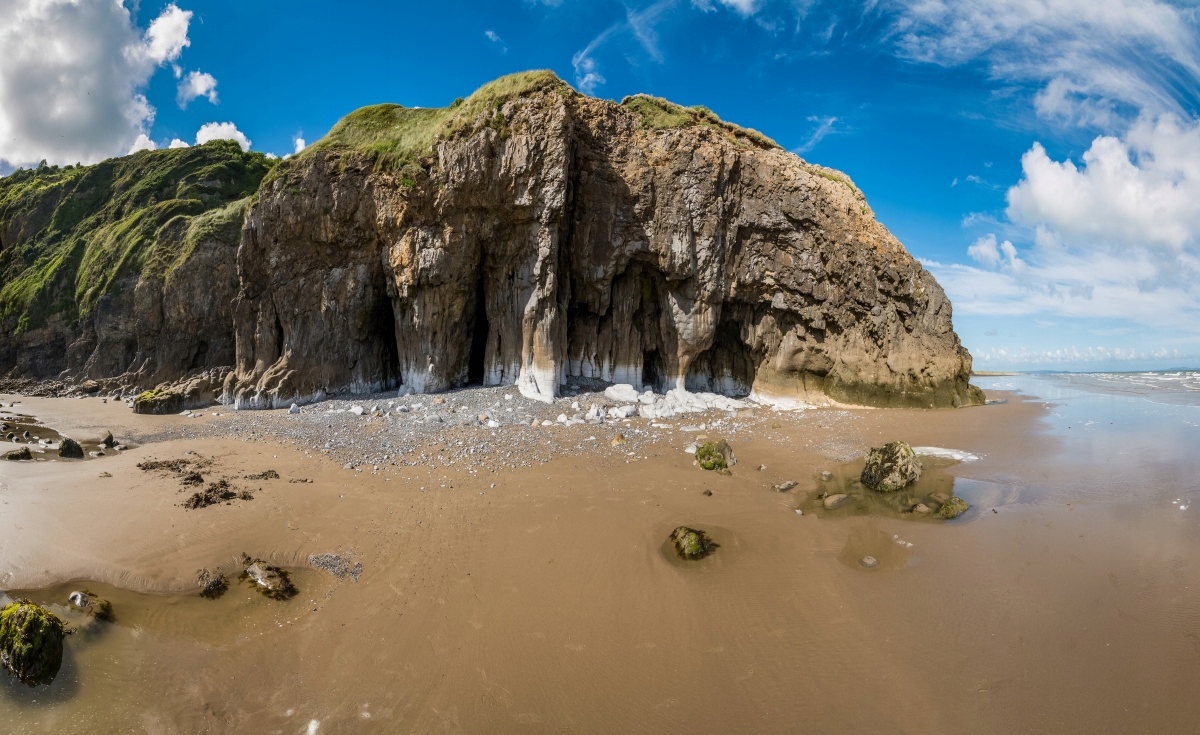 

Tapeta flizelinowa Plaża Walia 416x254