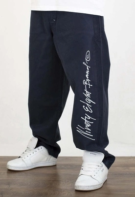 Kalhoty Mass Pants Baggy Extra Fit Ninety Eight navy