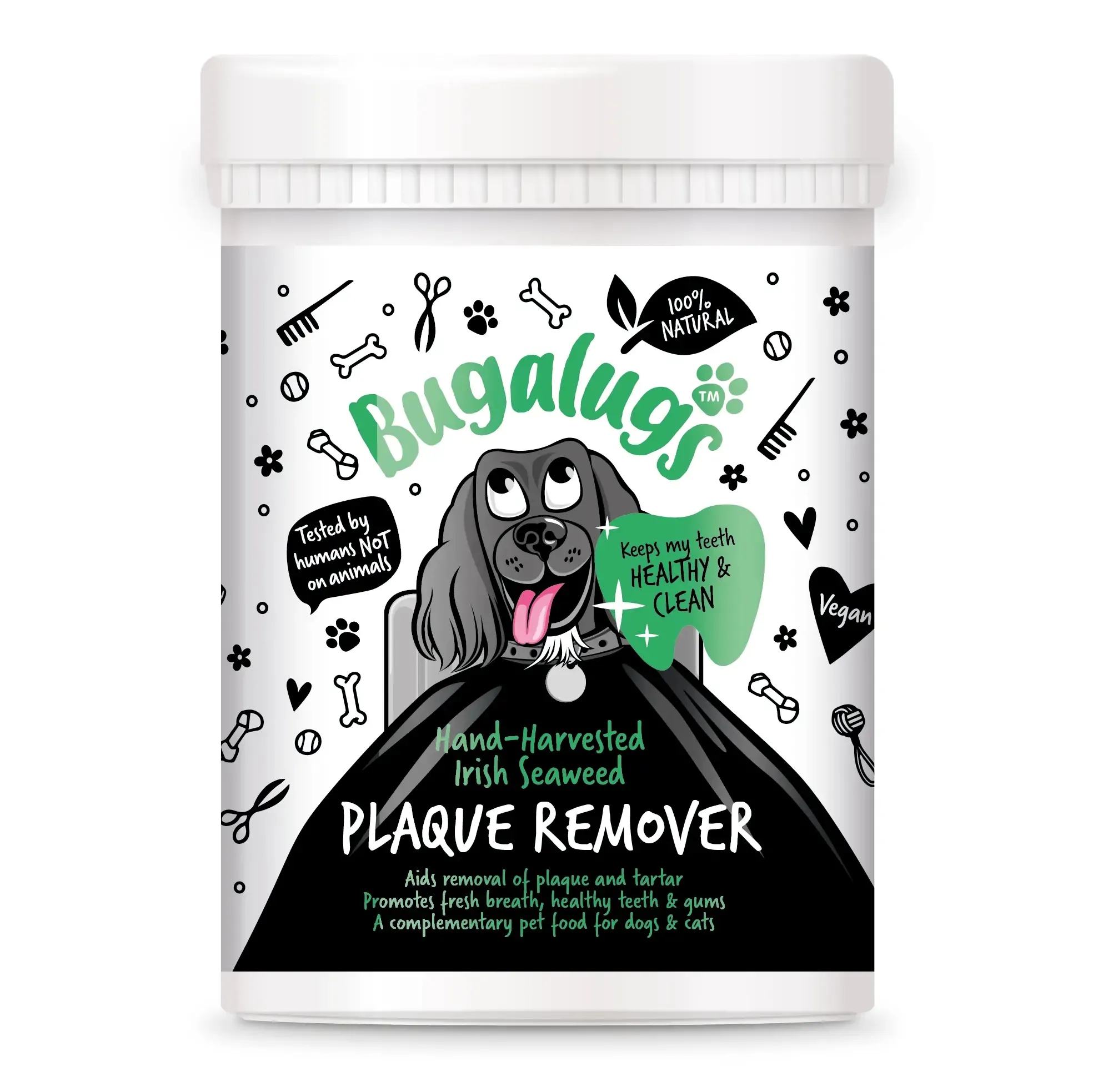 Bugalugs Plaque Remover algi dla psa, na zęby 200ml