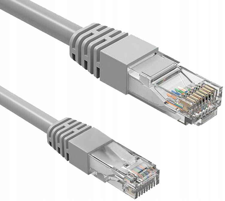 Patchcord Lexton U/UTP 5e RJ45 / RJ45 15 m szary