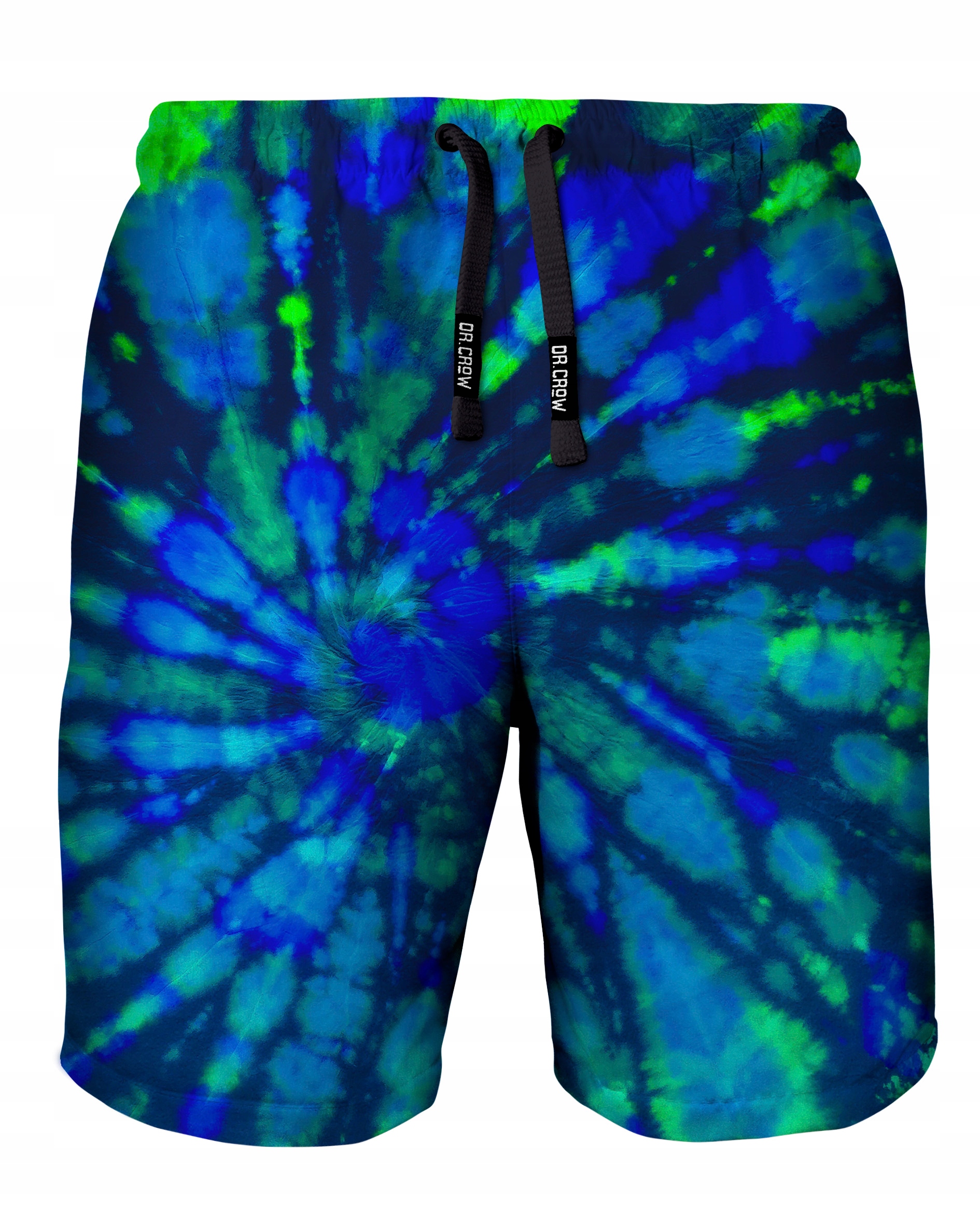 

Szorty Kąpielówki Plażowe Nadruk Tie Die Blue M