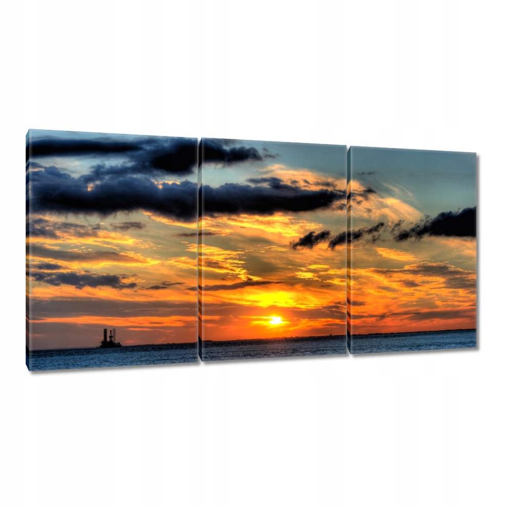 

Obrazy 120x60 Zachodzące słońce