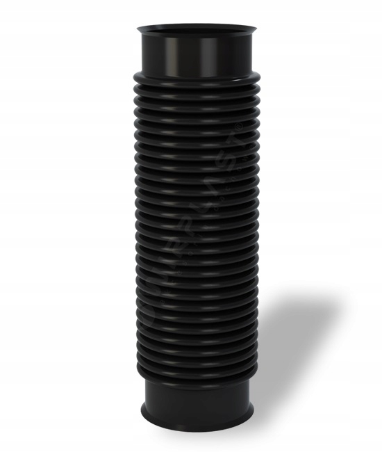 RURA ELASTYCZNA PRZYŁĄCZENIOWA KOMINEK WENTYLACYJNY RUROFLEX FI 125mm