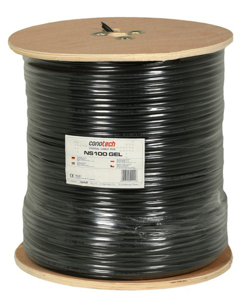 

Kabel antenowy NS100 Gel Conotech Rg - 1m na metry