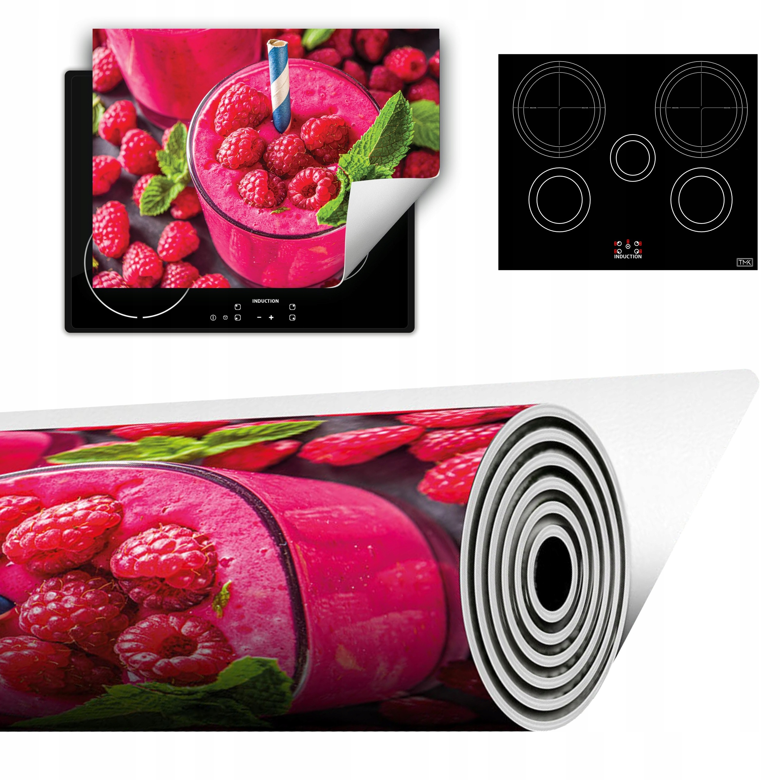 Vinylová Podložka Do Kuchyně Více Místa 70x52 maliny