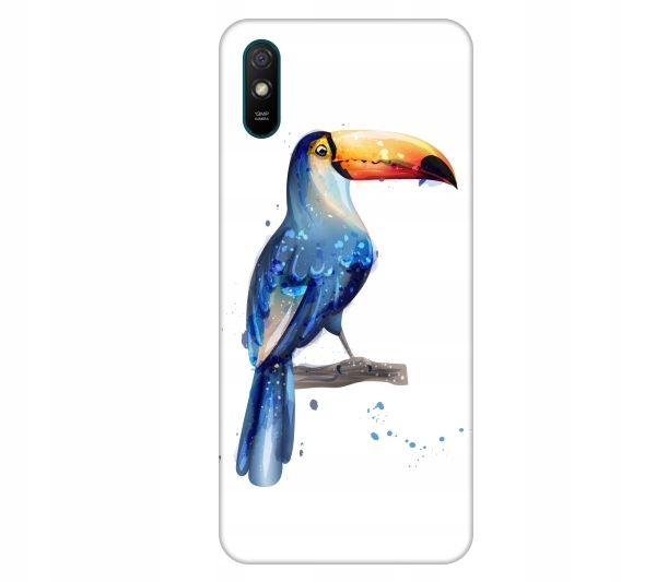 

Etui na telefon Xiaomi Redmi 9A Ptak tukan akwarel