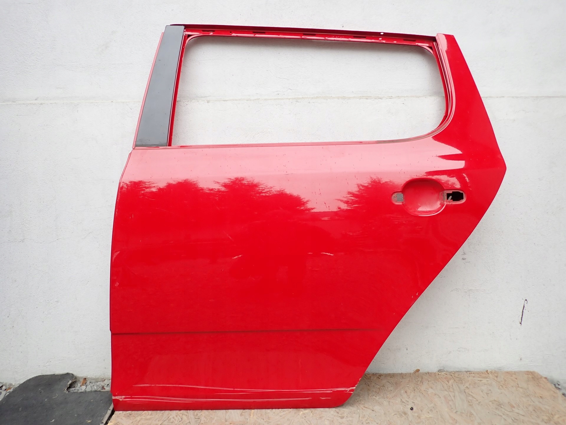 DRZWI LEWE TYLNE LEWY TYŁ SKODA FABIA 2 II 5J HB HATCHBACK 2007-2014R