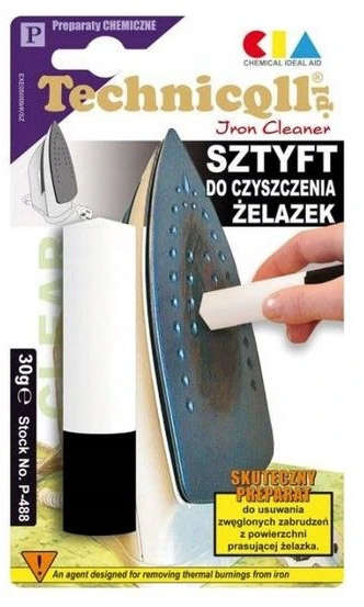 

Sztyft do czyszczenia żelazek Technicqll 30g