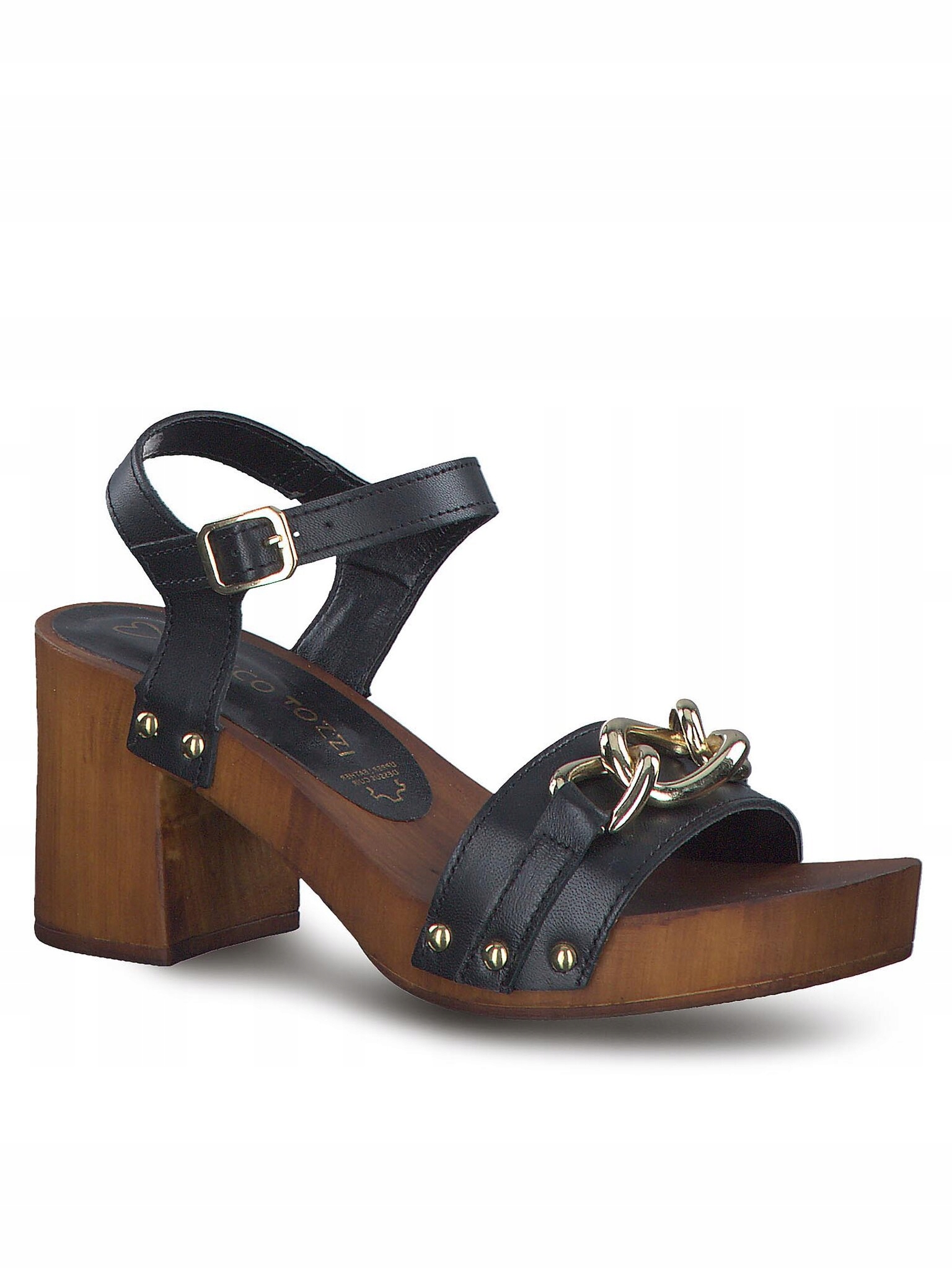 Marco Tozzi Sandały 2-28362-20 Black 001