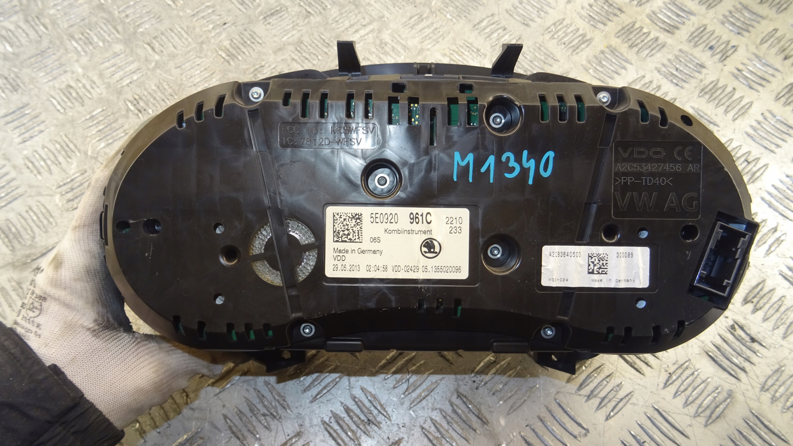 SKODA OCTAVIA III dials dials UK 5E0920961C