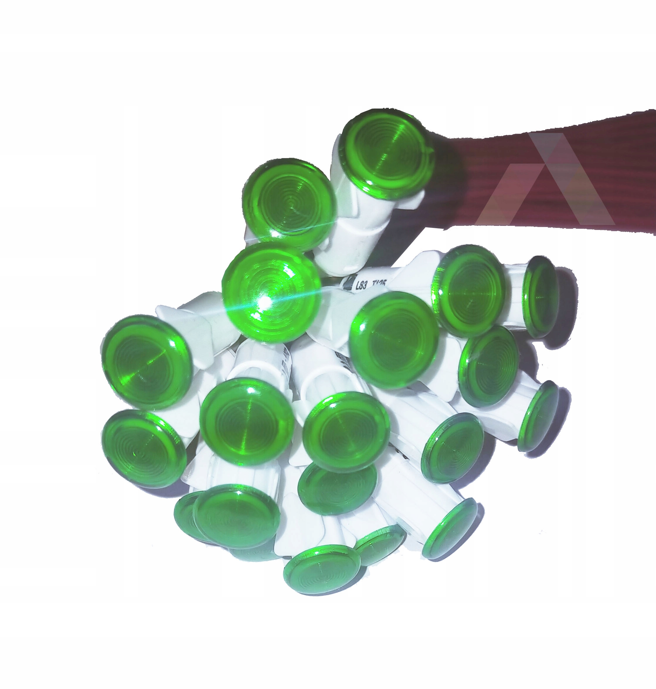 Lampka dioda sygnalizacyjna zielona LS-3P1 20szt