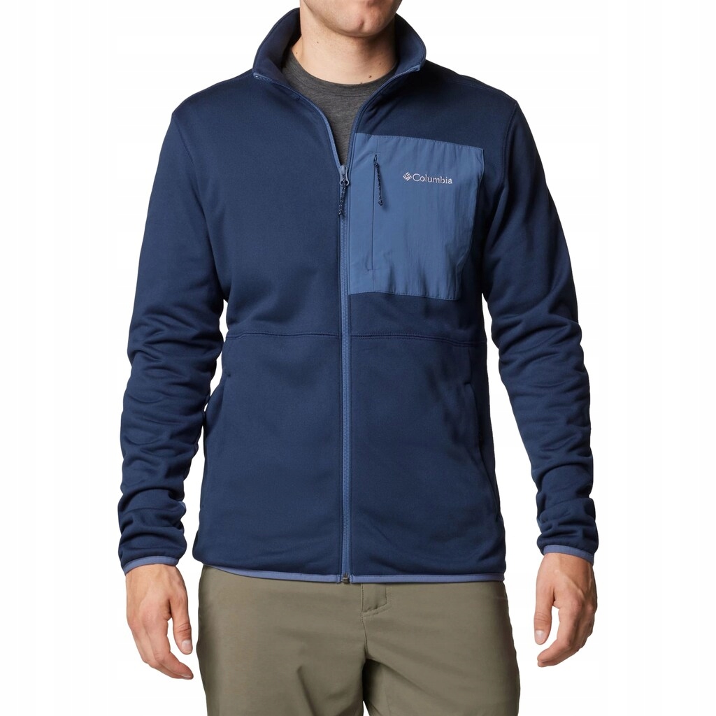 Polar Mikina fleecová Columbia Hike II Technical Fleece Collegiate Navy S